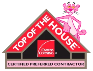 Top of the House Owens Corning Certified Contractor