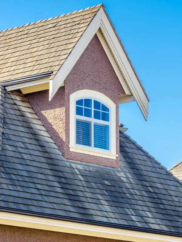 Finished residential asphalt roofing project by asphalt roofing contractor in the DMV area