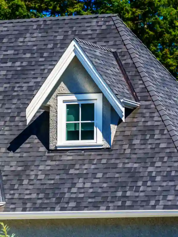 Residential slate roofing contractors finished project